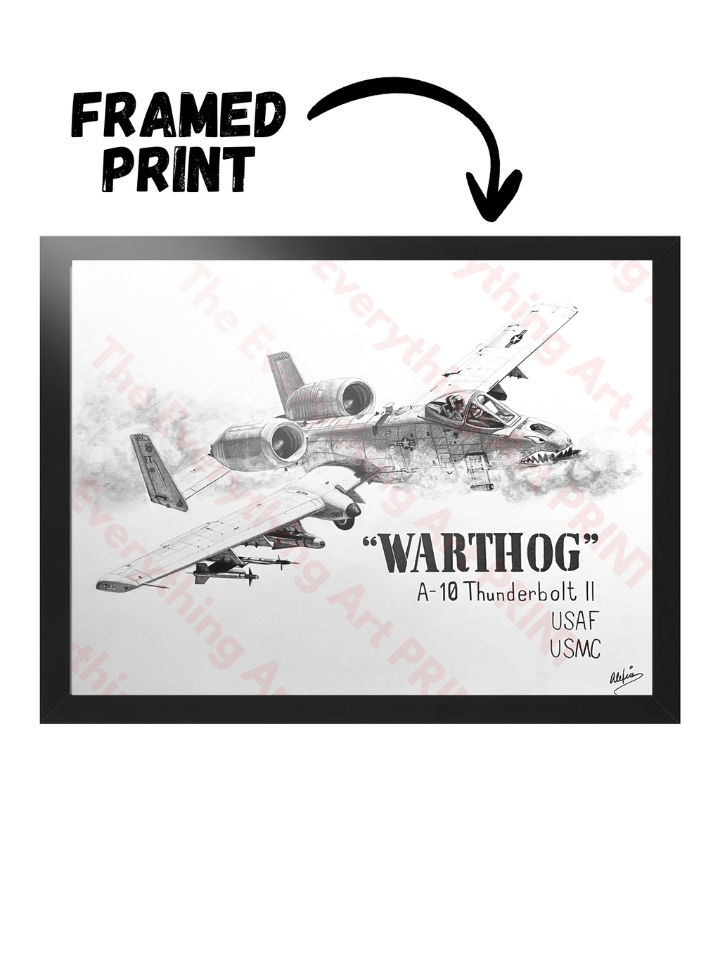 A-10 "Warthog" Print