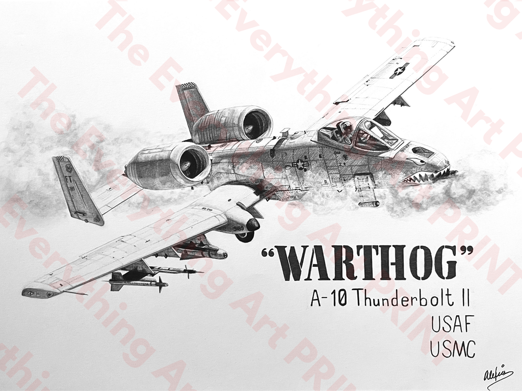 A-10 "Warthog" Print