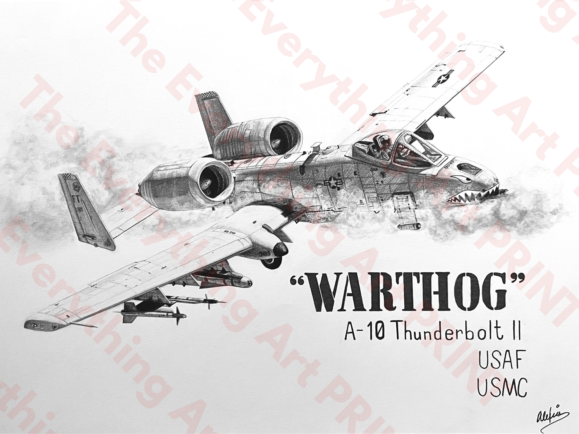 A-10 "Warthog" Print