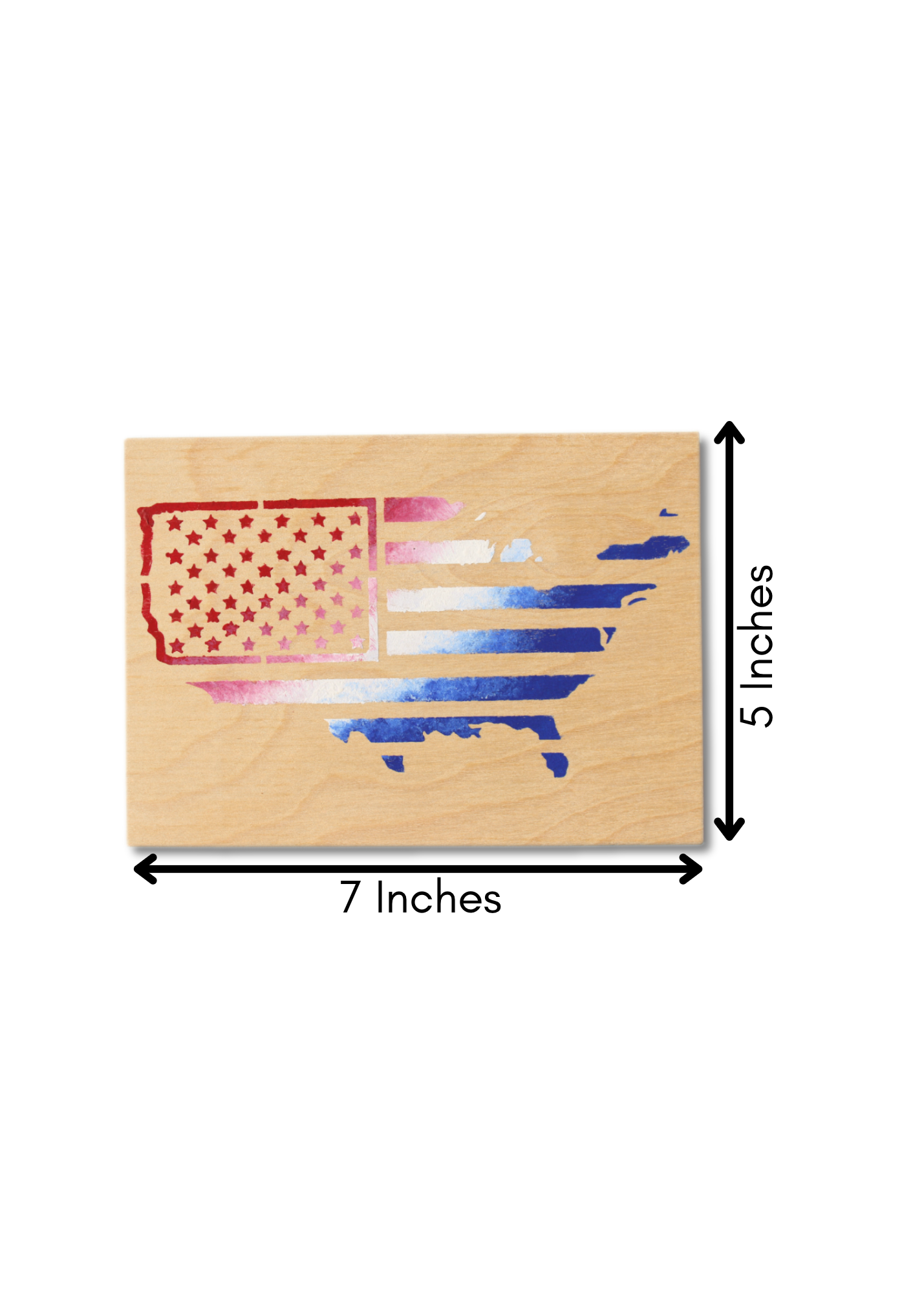 USA Wood Painting