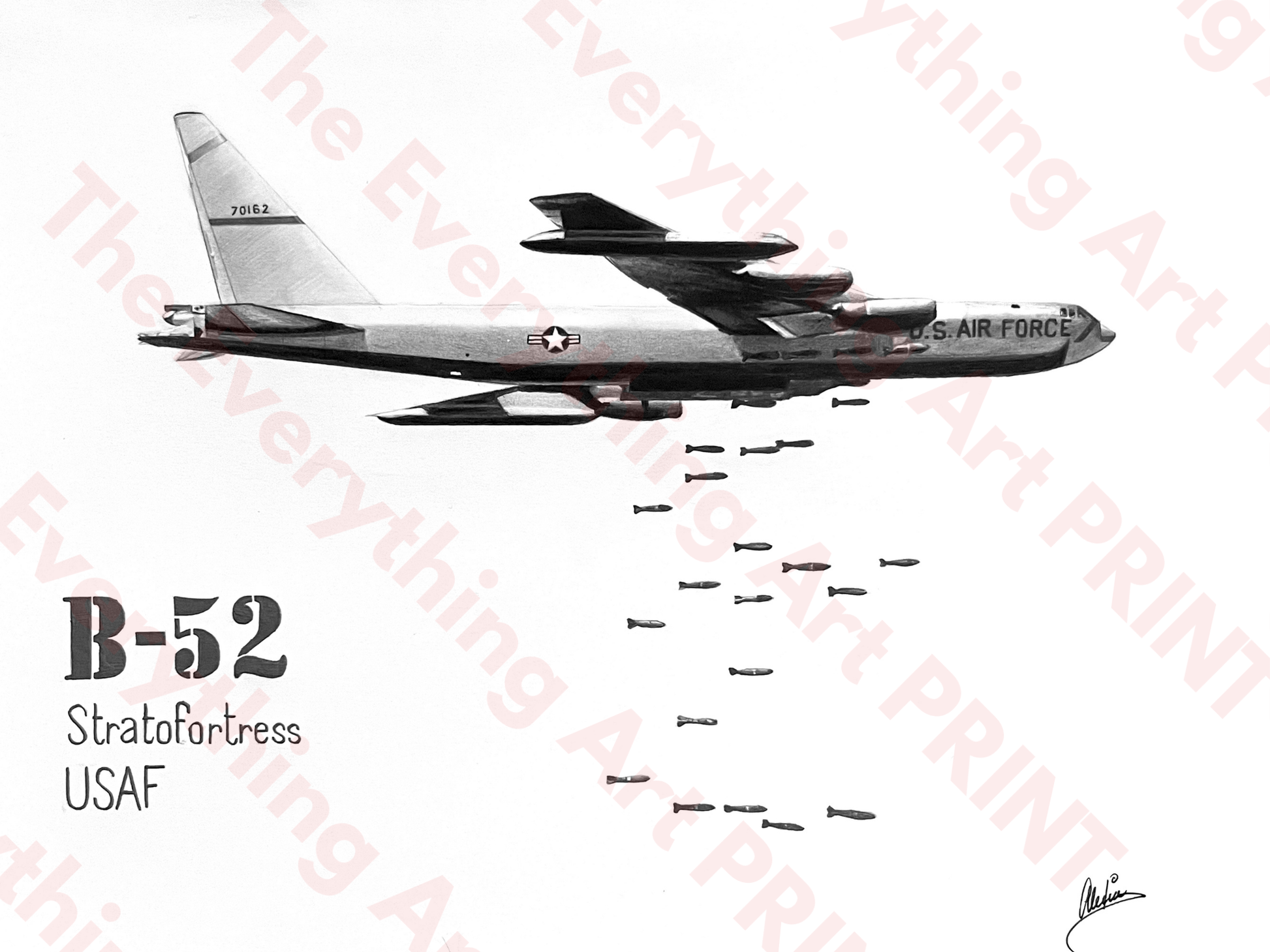 B-52 Print