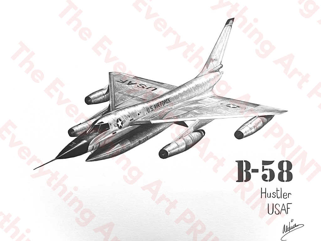 B-58 Hustler Print