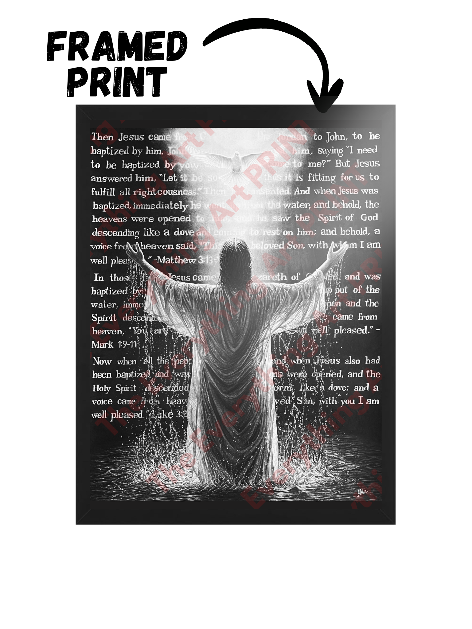 The Holy Baptism Print