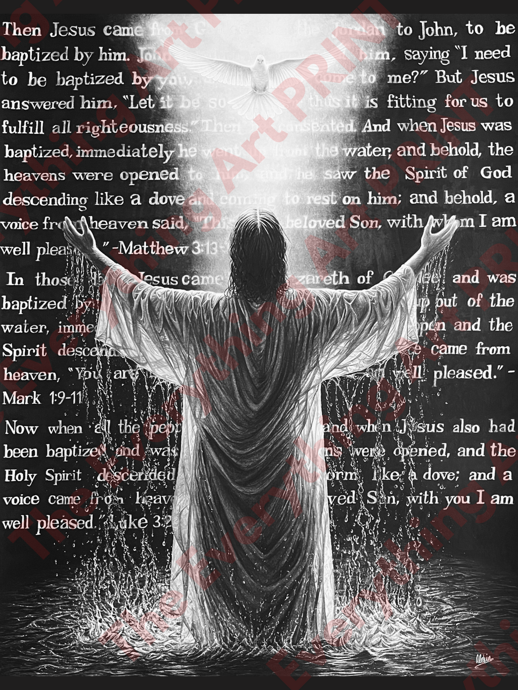 The Holy Baptism Print