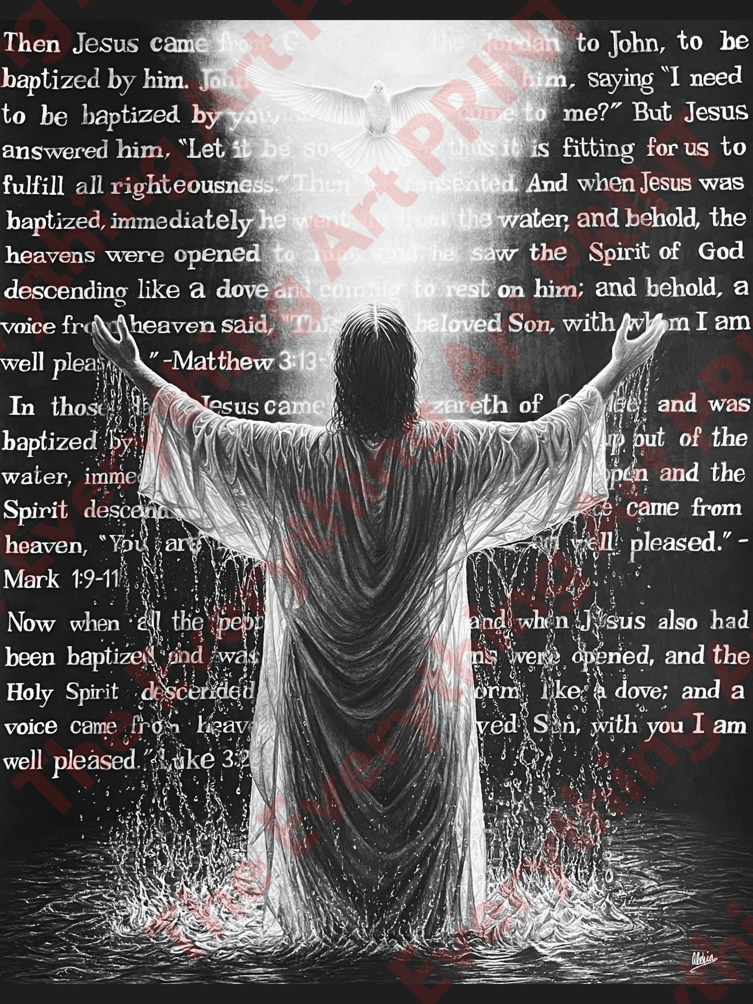 The Holy Baptism Print