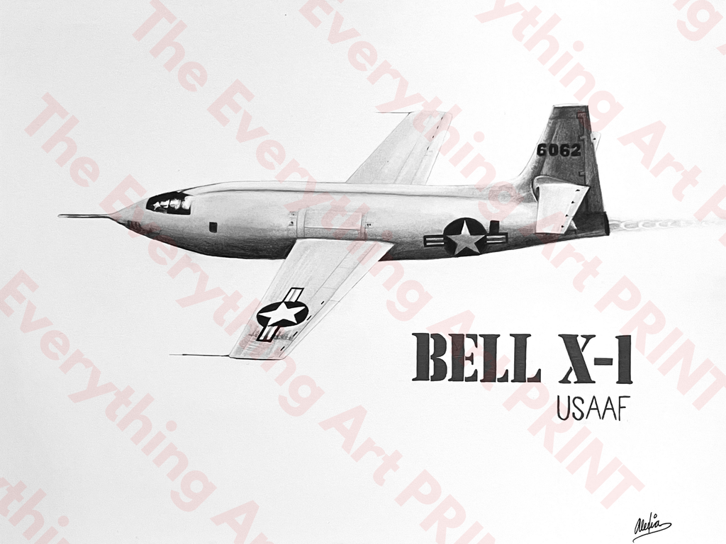 Bell X-1 Print