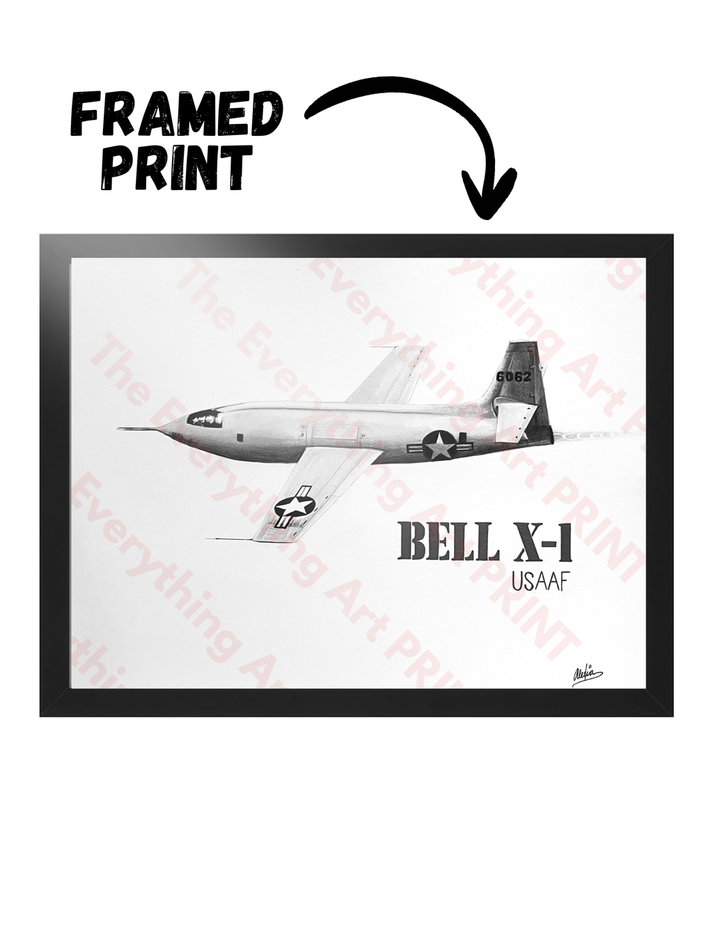 Bell X-1 Print