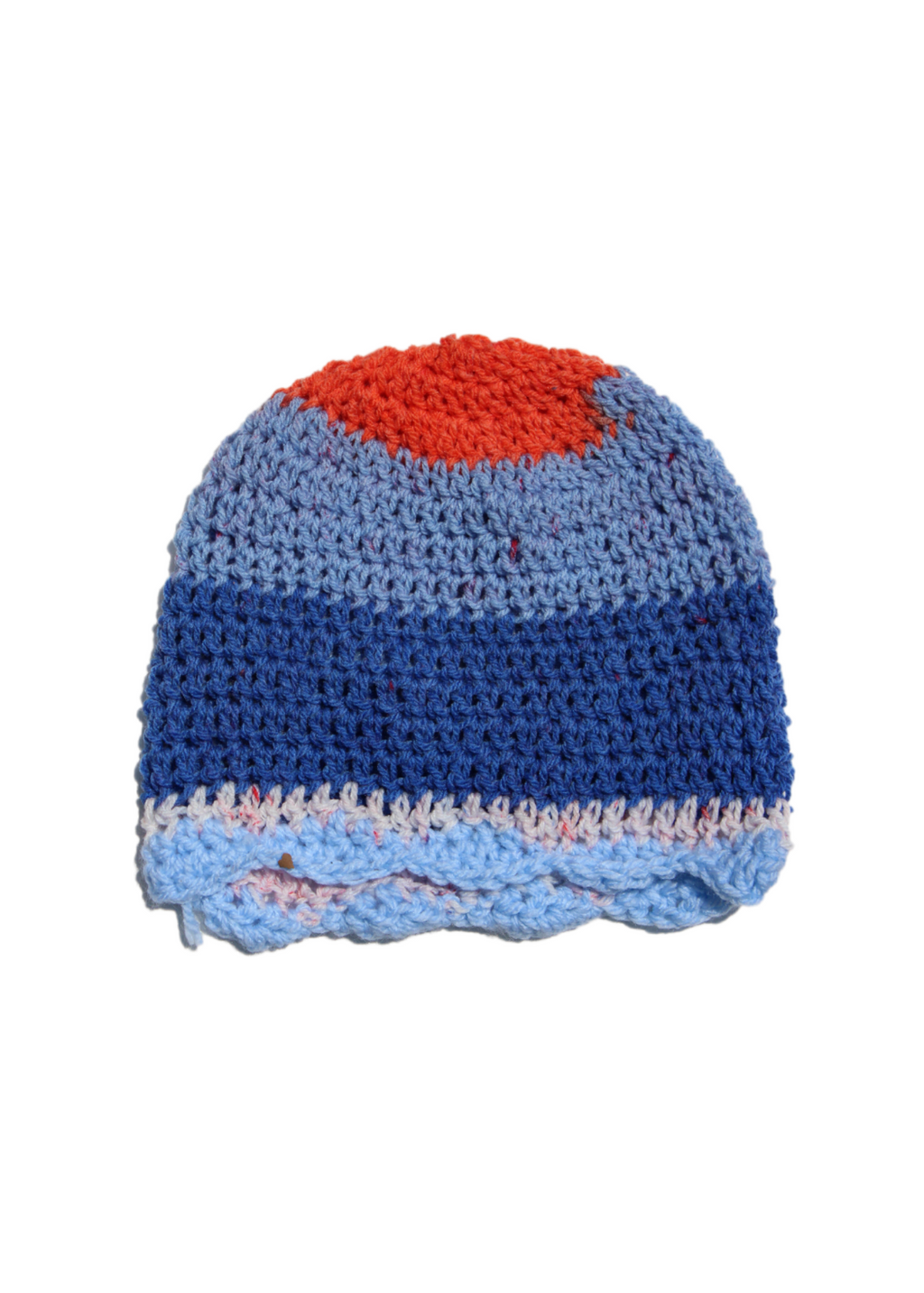 Hat (Orange, Blue, White)