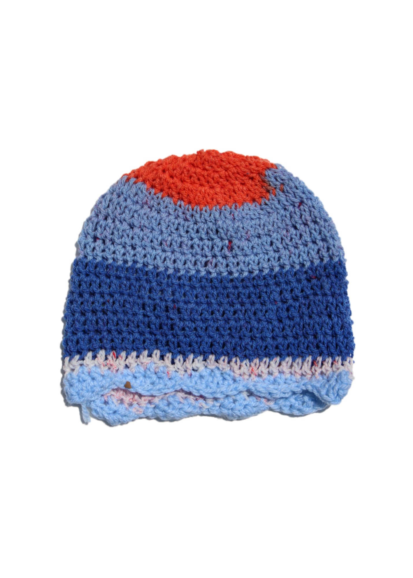 Hat (Orange, Blue, White)