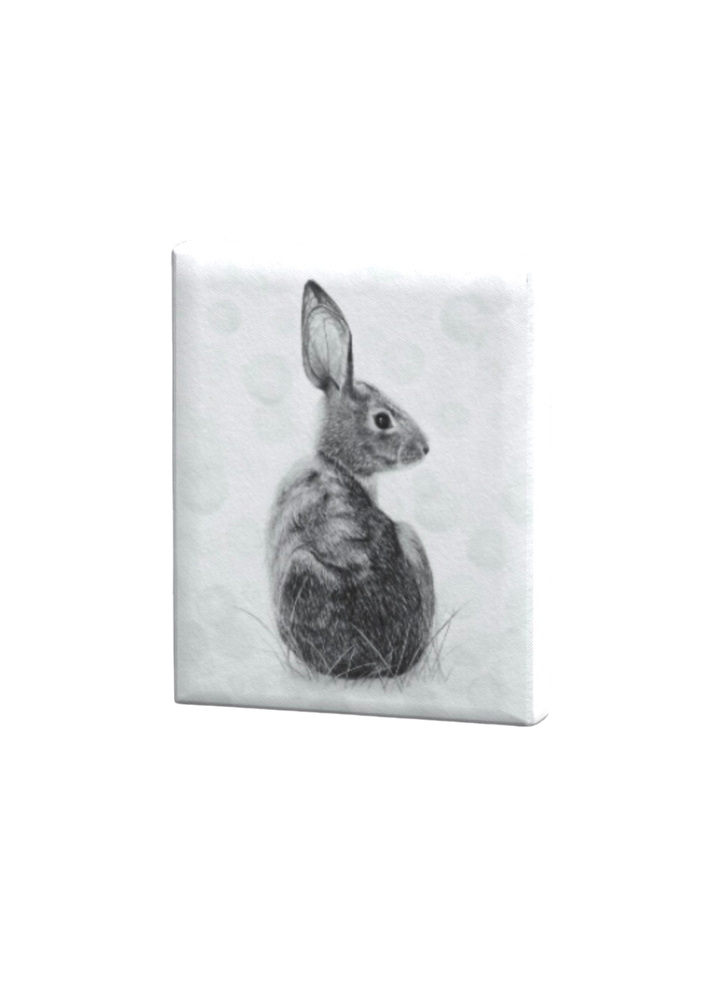 Realistic Bunny Print