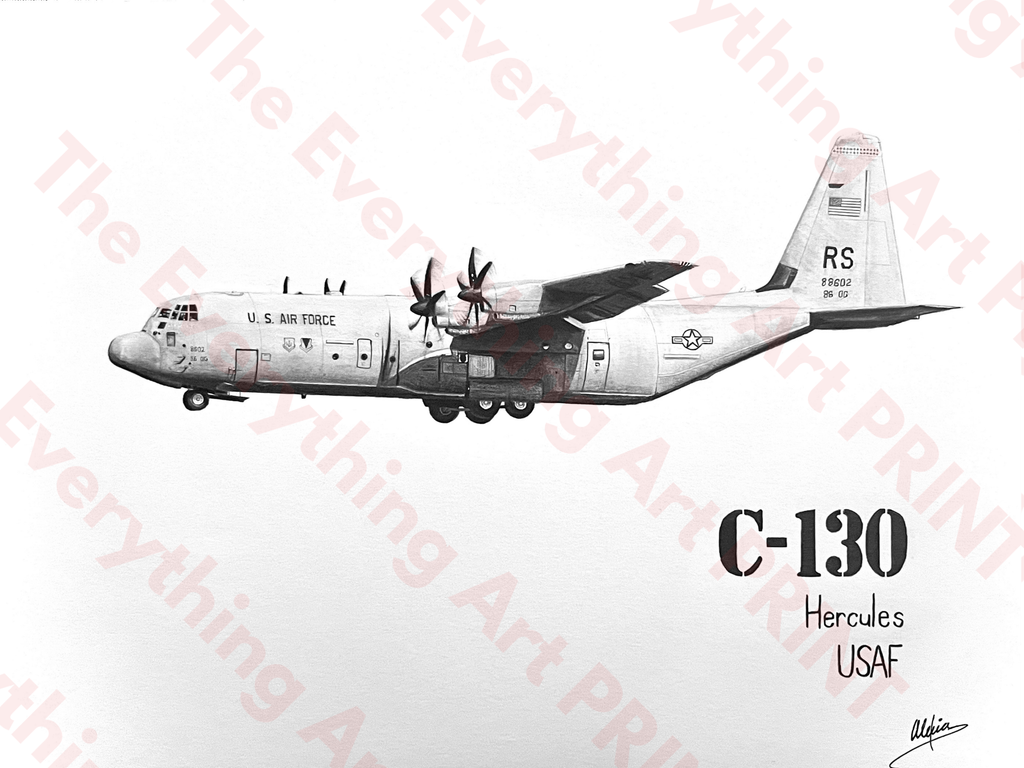 C-130 Hercules Print
