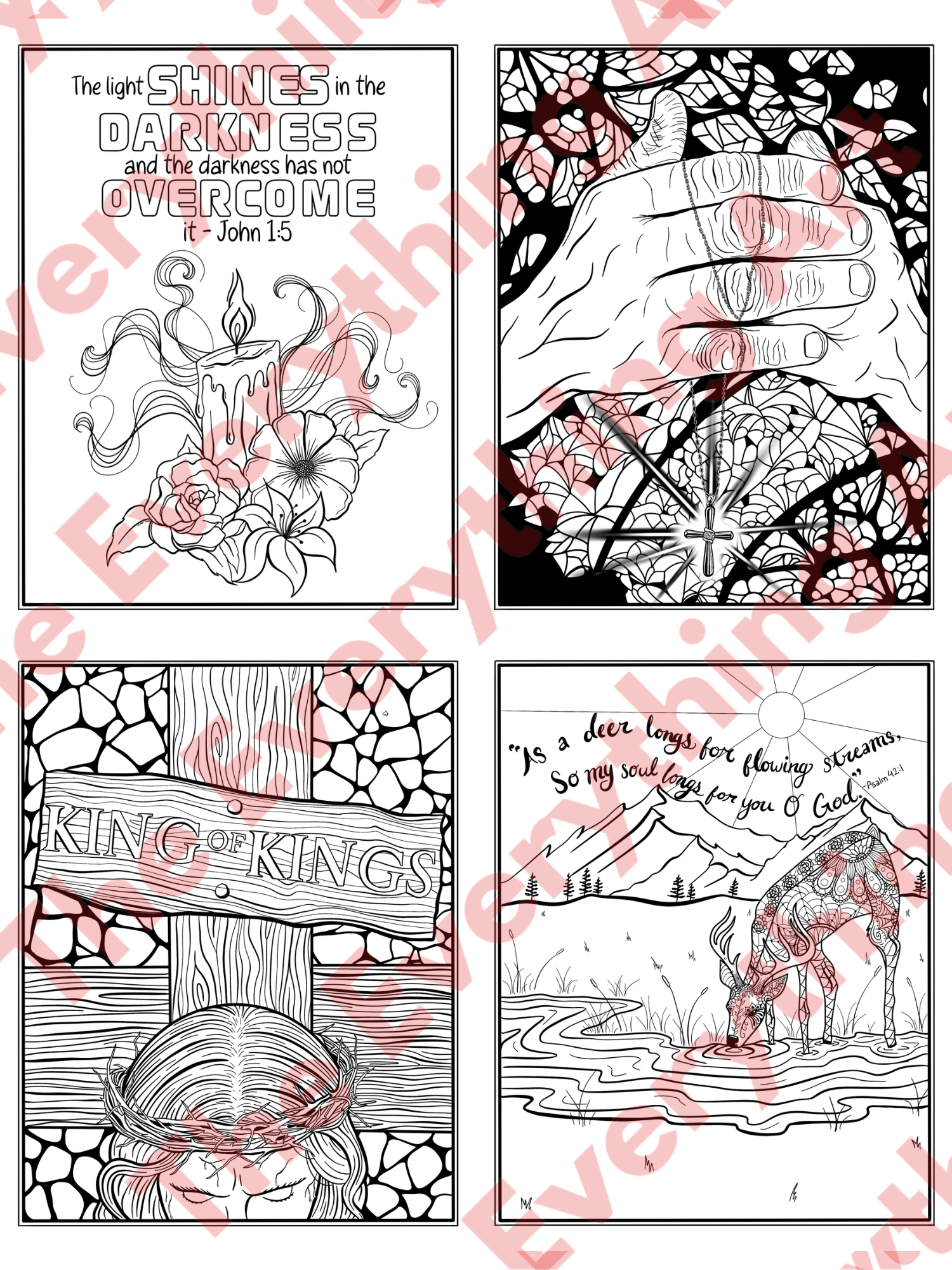 "Rest in God's Word" Coloring Book