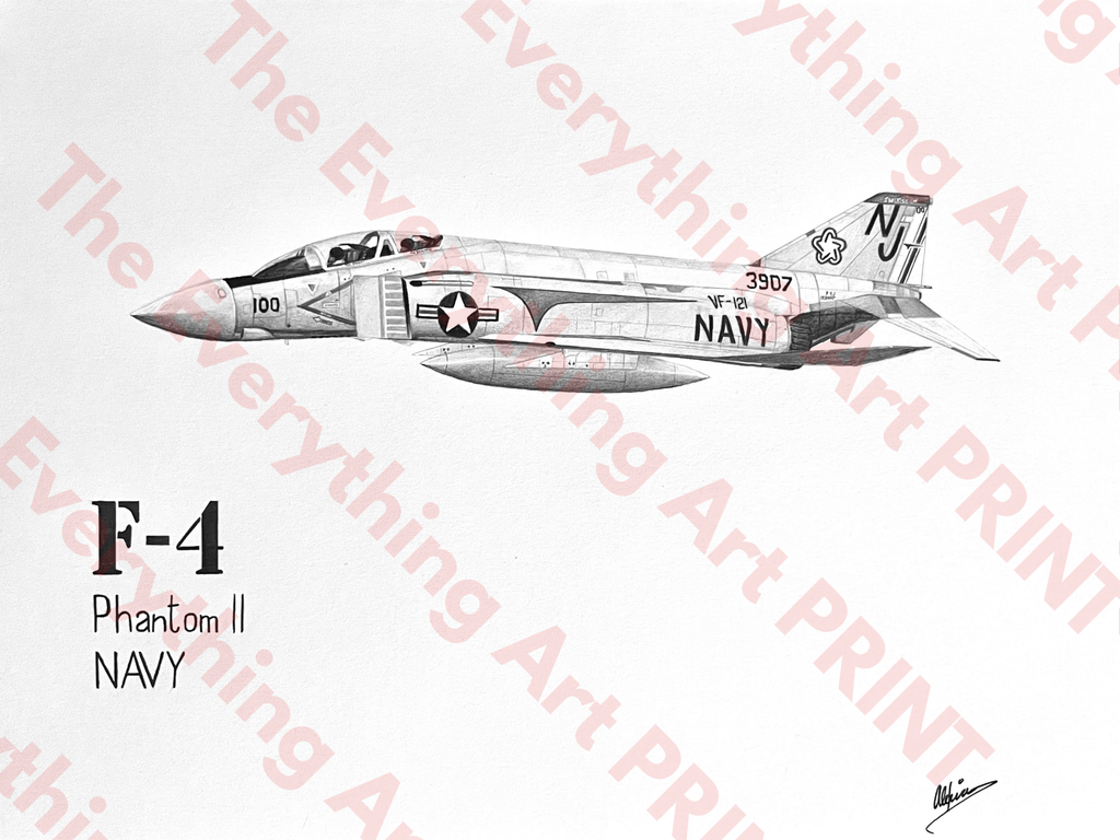 F-4 Phantom II Print