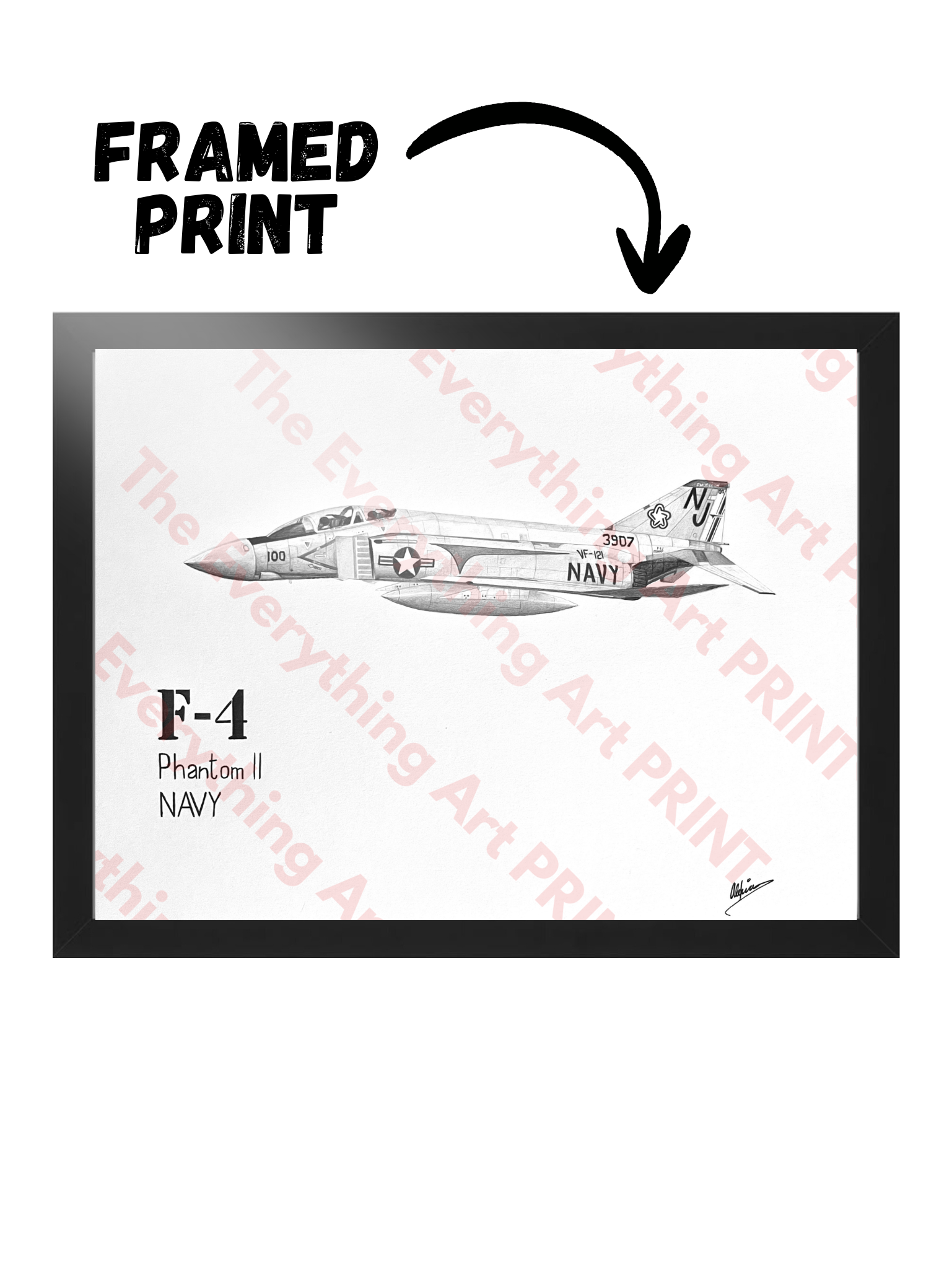 F-4 Phantom II Print