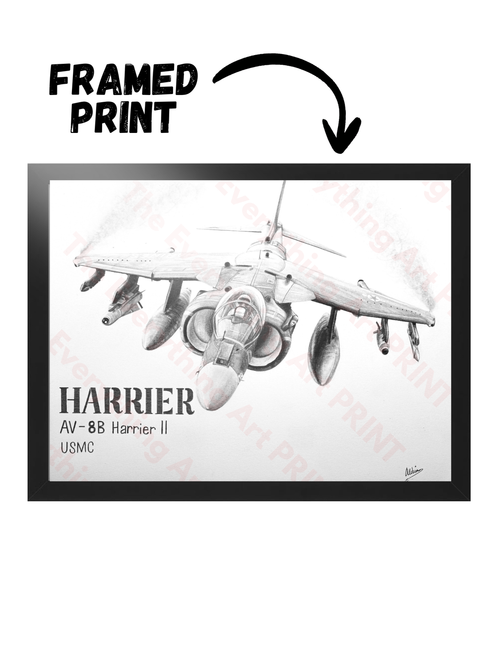 Harrier Jet Print