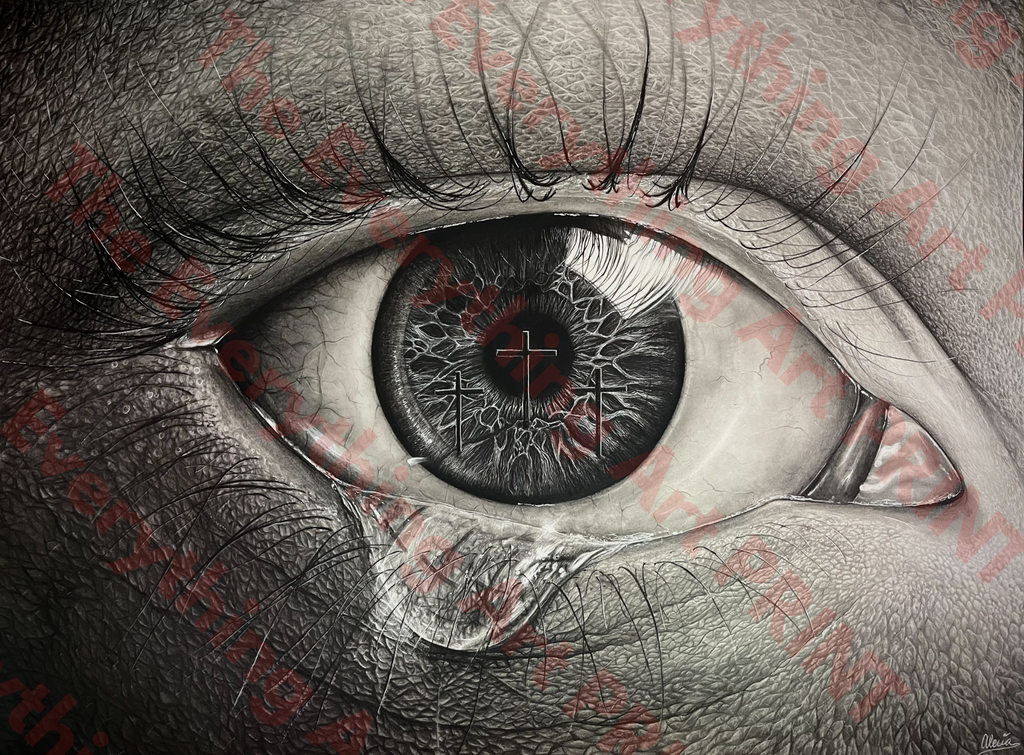 John 3:16 Hyper-realistic Eyeball