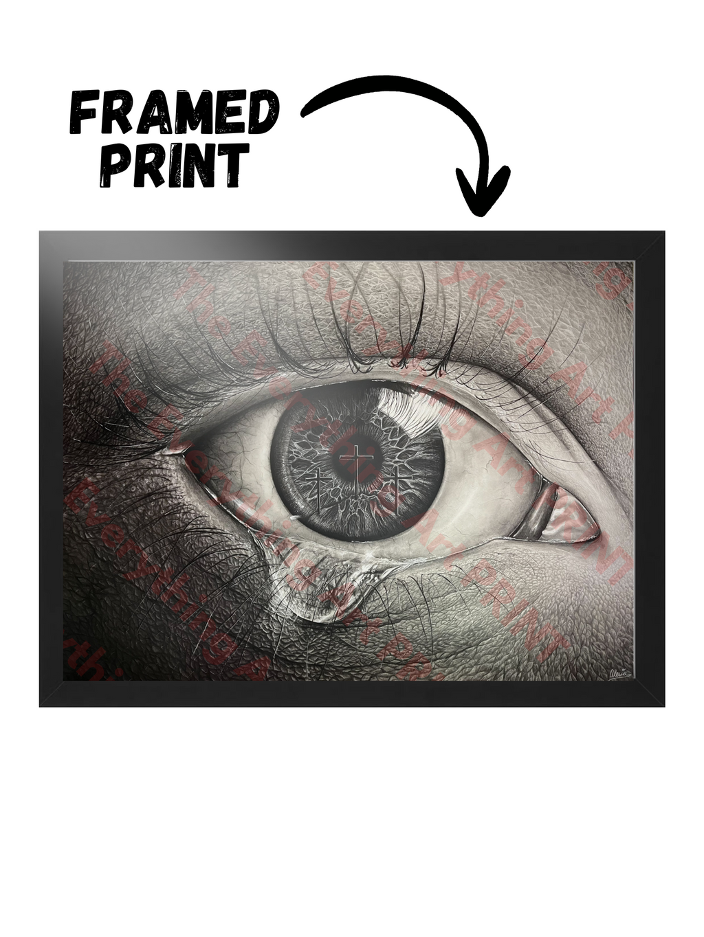 John 3:16 Hyper-realistic Eyeball