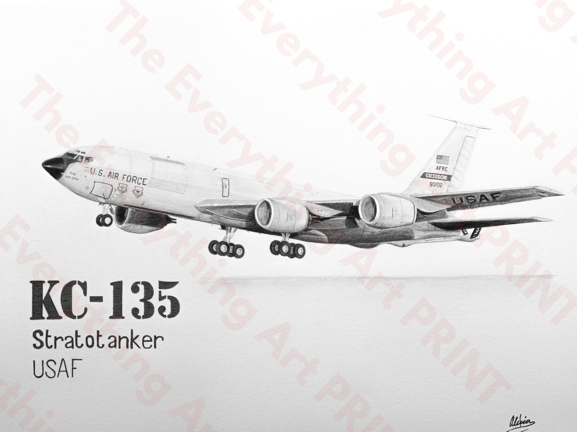 KC-135 Print
