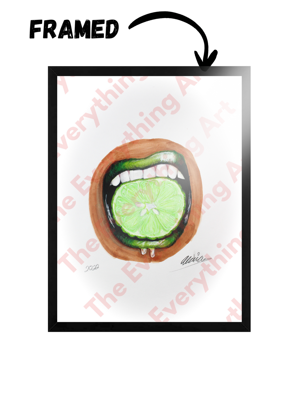 Lime in Mouth