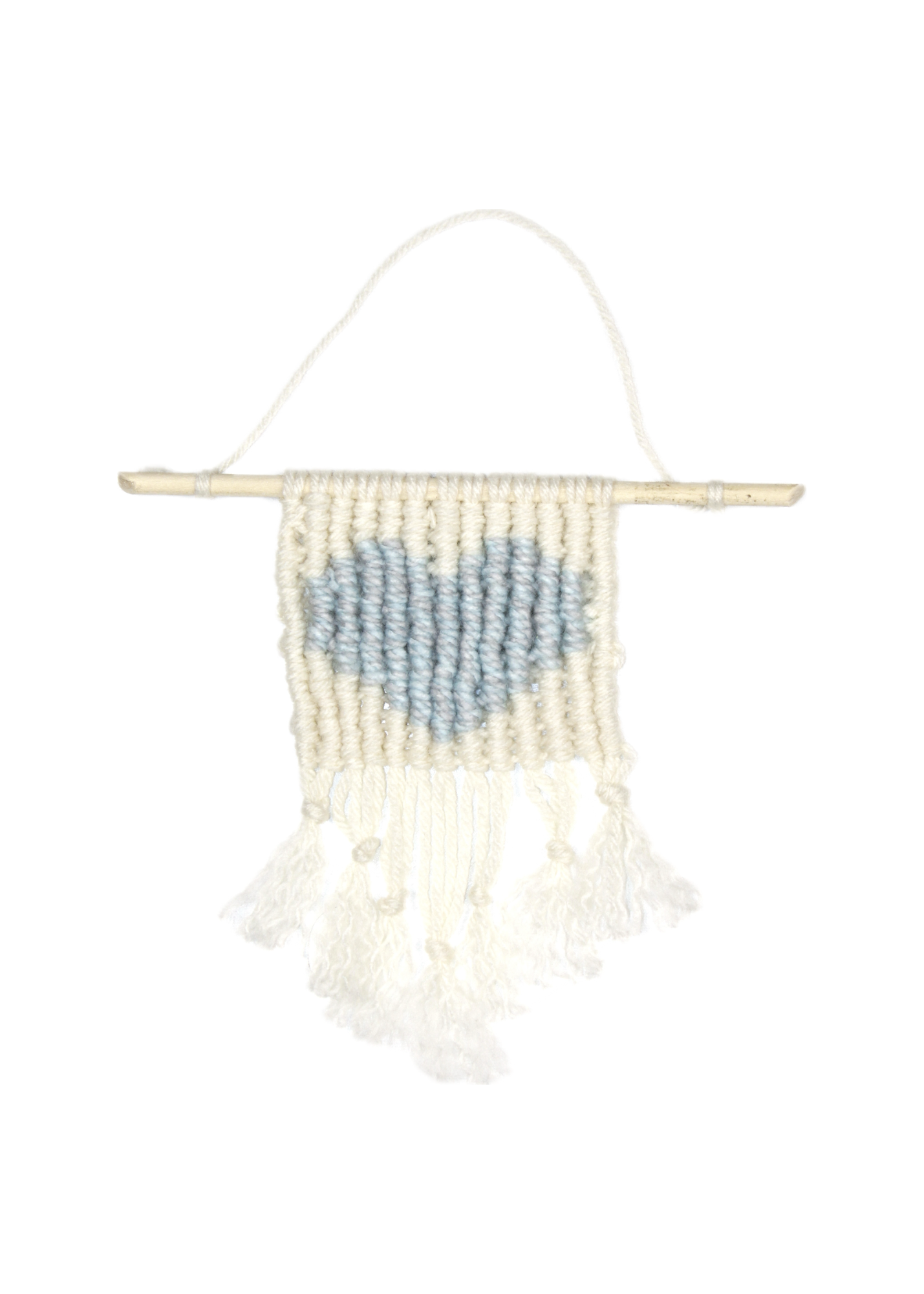 Macramé Heart Wall Hanging