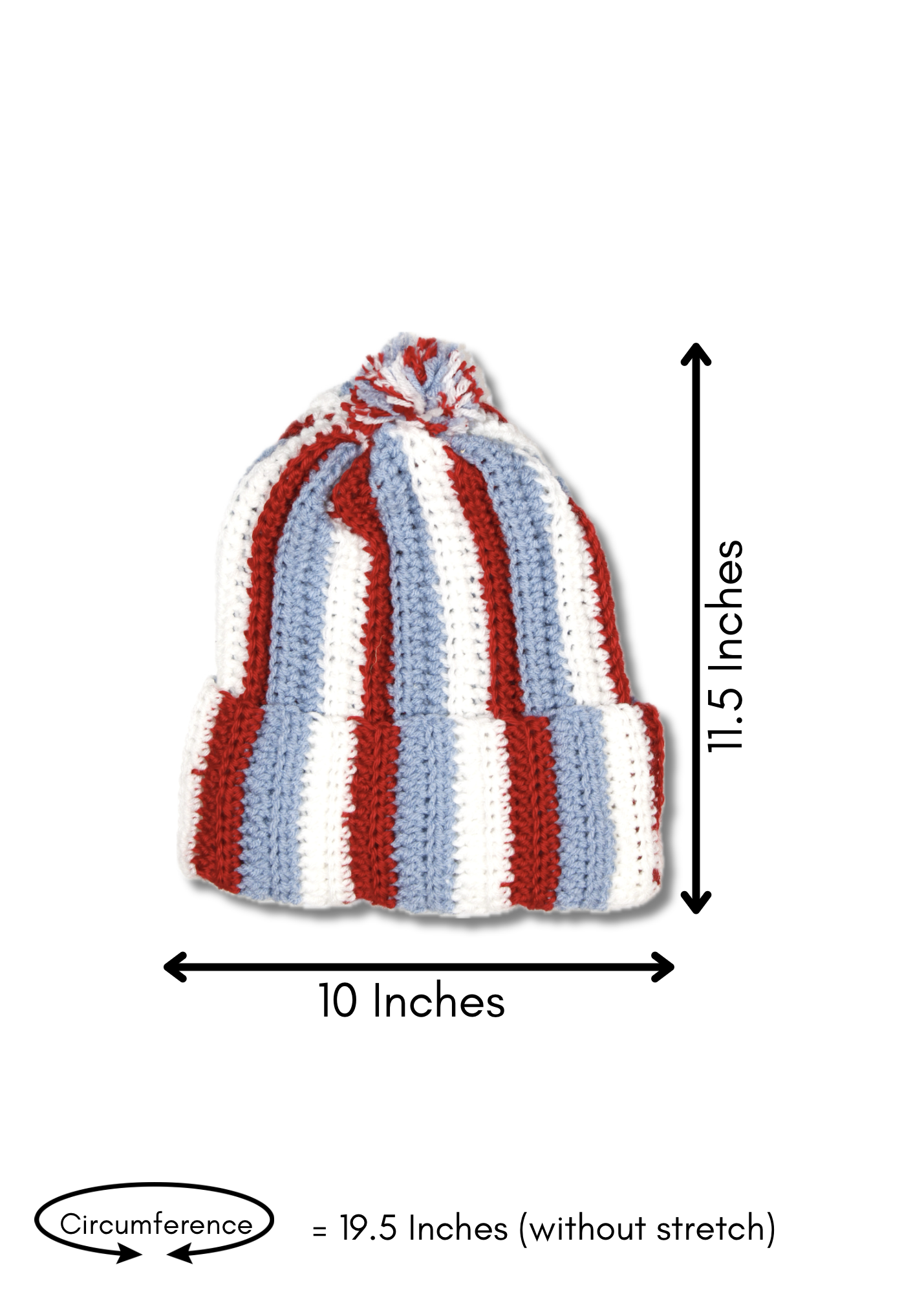 Red, White and Blue Hat