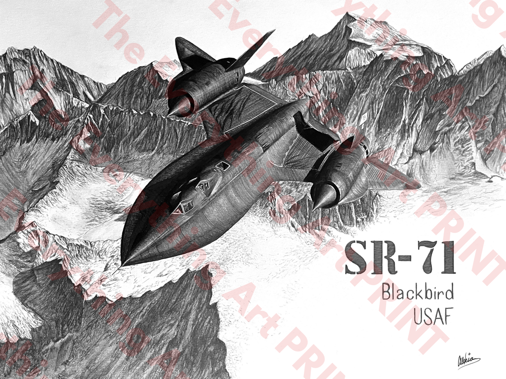 SR-71 Blackbird Print