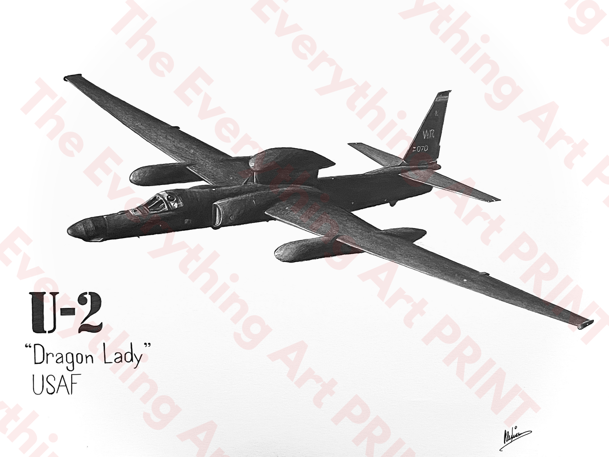 U-2 "Dragon Lady" Print