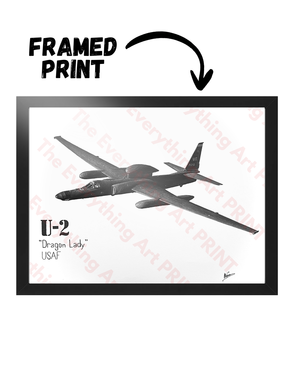 U-2 "Dragon Lady" Print