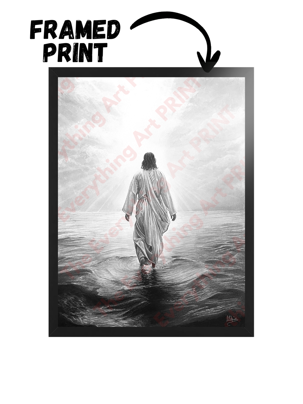Walk on Water Print