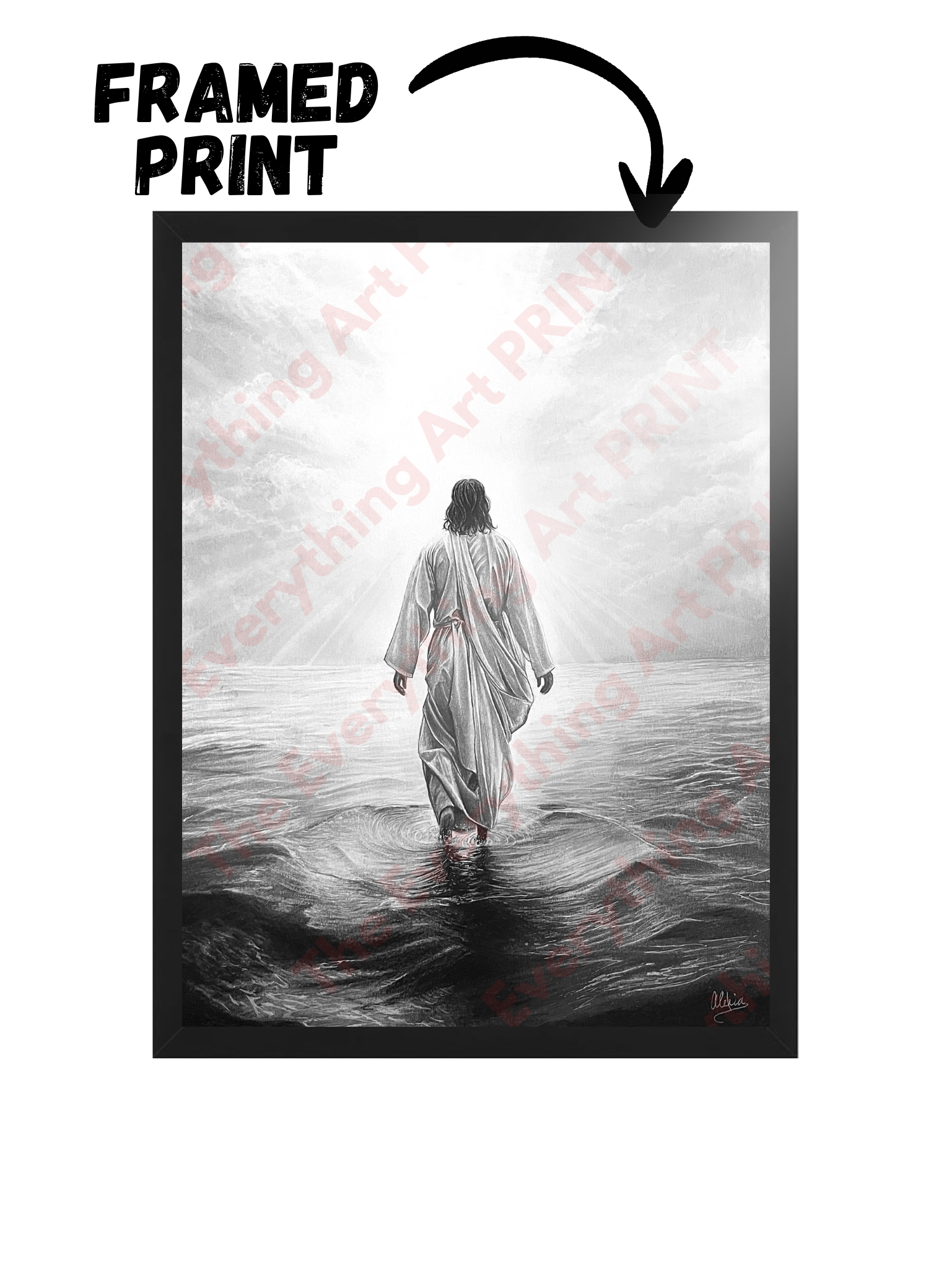 Walk on Water Print