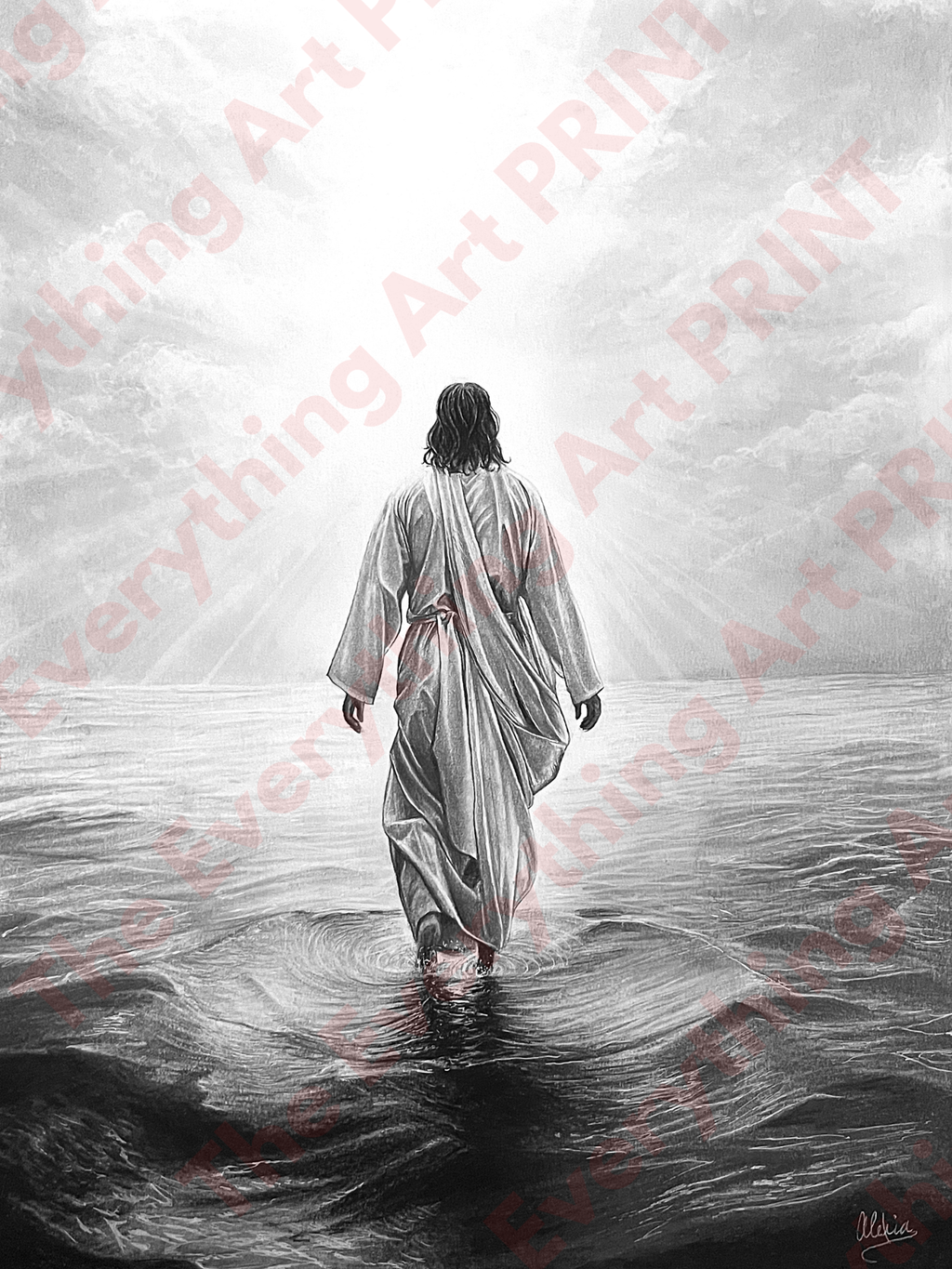 Walk on Water Print